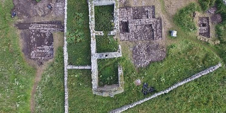 کشف یک سالن غذاخوری با قدمت 800 سال