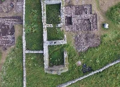 کشف یک سالن غذاخوری با قدمت 800 سال