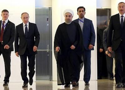 روحانی، پوتین و علی اف برای سومین بار دور هم جمع می شوند