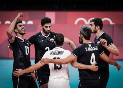 صعود والیبال ایران در رده بندی جهانی