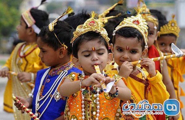 کریشنا جانماشتامی یکی از مهمترین فستیوال های هند است